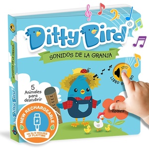image:imageDitty Bird  Sonidos de la Granja  Farm Animal Sounds  Interactive Musical Sound book for toddlers 1 3  Bilingual Libro sonoro en espaol Spanish Edition