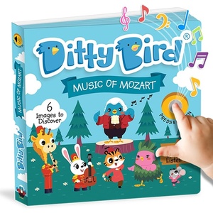 image:imageDitty Bird Musical Books for Toddlers  Fun Classical Music amp Nursery Rhyme Book  Ballet Musical Book  Childrens Interactive Toddler Books for 1 Year Old to 3 Year Olds  Sturdy Baby Sound BooksMozart