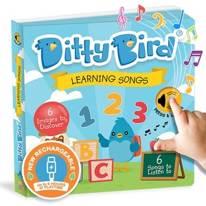 image:imageDitty Bird  Learning Songs  Interactive Musical Book for toddlers 1 3  ABC SingAlong boardbook for baby