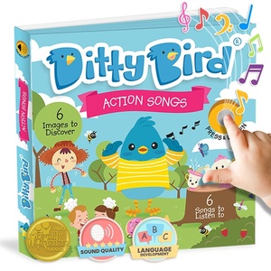 image:imageDitty Bird Musical Books for Toddlers  Fun Childrens Nursery Rhyme Book  Im a Little Teapot Book with Sound  Interactive Toddler Books For 1 Year Old to 3 Year Olds  Sturdy Baby Sound Books
